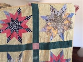 #64 Star twin quilt $35