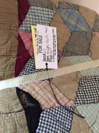 #67 Scrappie quilt small $35