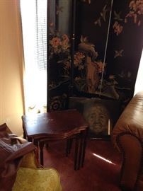 #52 4 panel black screen (upstairs) (4x)16x71panels$125 