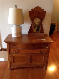 #15 oak cabinet 36x19x28 $200
#54 Session Manuel clock 24t x14w $150 