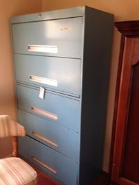 #16 5 drawer filing cabinet $75 