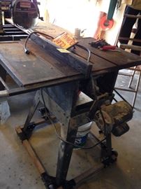 #95 sears table saw 10 inch $150 