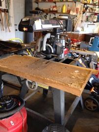#96 Craftman Radial arm saw on stand $175 