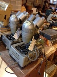 #116 (2) olympus tokyo micro scope $30 ea 