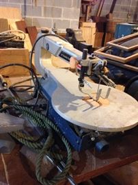 #119 Ryobi 16 in vaible band saw $50 