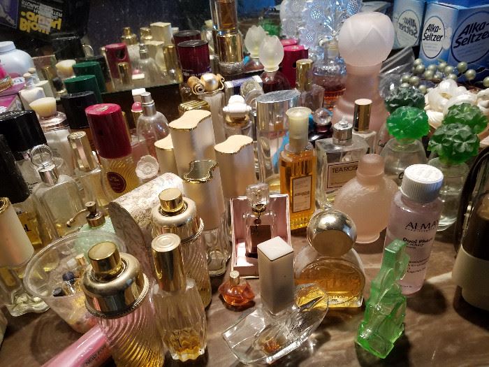 Perfume  and perfume bottle collection