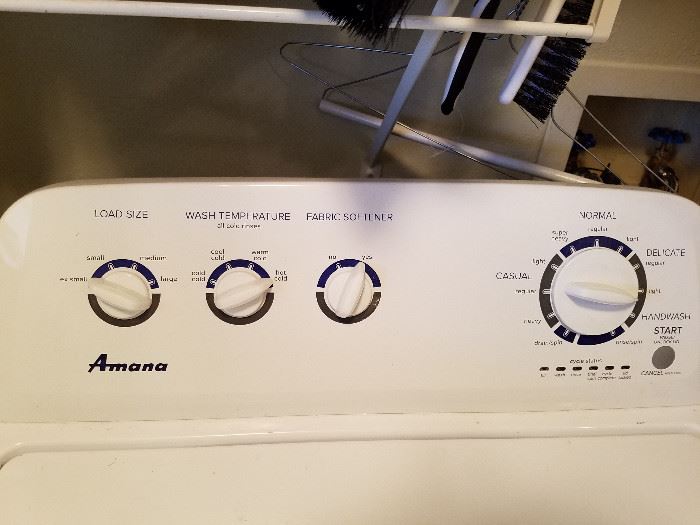 Amana Washer and Dryer, 