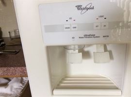 Whirlpool Side-by-side Refrigerator/Freezer with ice maker