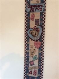 Boyds Bear wall hanging