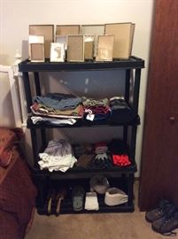 picture frames, gloves, misc