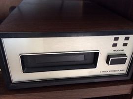 8 track stereo player