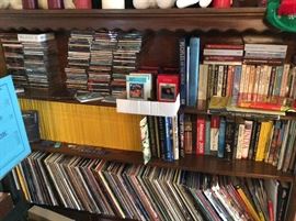 Album collection, books