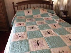 MBR - bed with great quilt