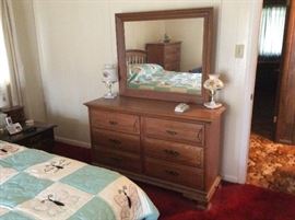 MBR - dresser with mirror