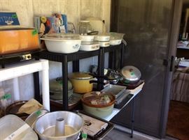 Sleeping porch - Corning ware