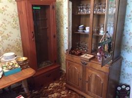 DR - gun cabinet & china cabinet