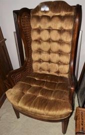 1970s Wingback Chair