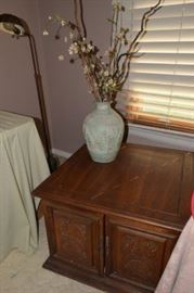 Solid Wood Square End Table