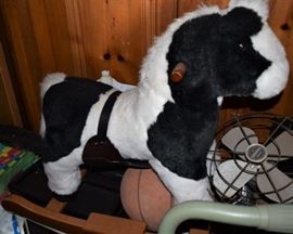 Stuffed rocking horse