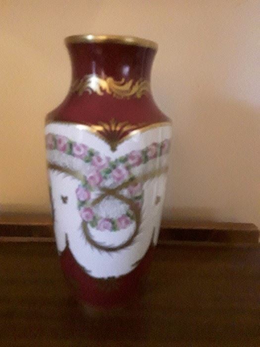 CHRISTALLERIE Mose-Millett Parisian  vase  bought 1950 was told was 67 years. old then