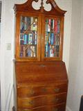 Tall boy secretary cabinet