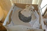 Collection of fancy designer vintage hats
