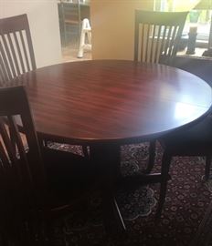 Dining Table with Unique Style Chairs