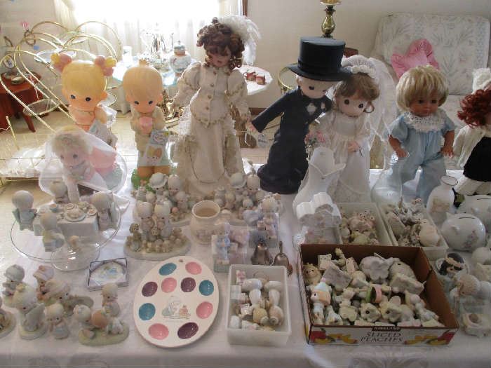 PRECIOUS MOMEMTS FIGURES PLATES AND DOLLS