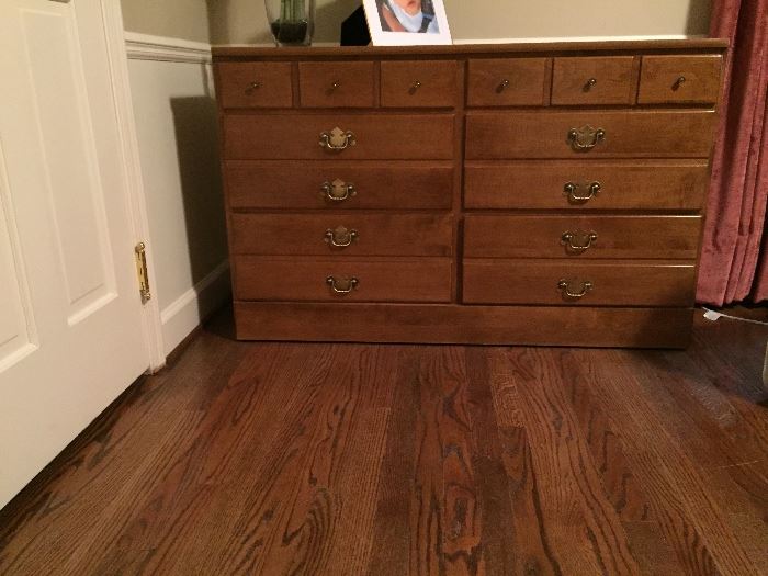 Ethan Allen dresser.  Sold with wall unit. Excellent condition. $1500