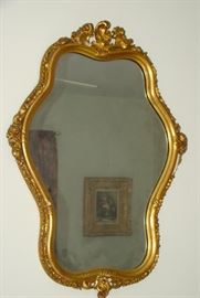 Vintage Mirror As Found