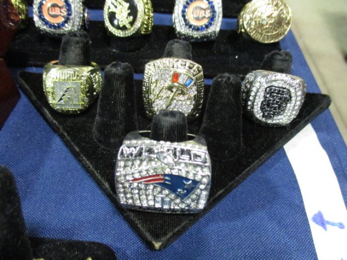 Replica sports championship rings