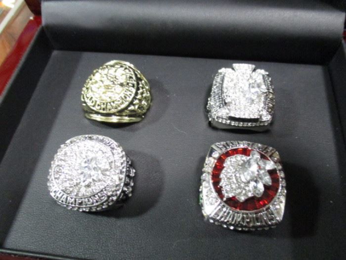 replica sports championship rings