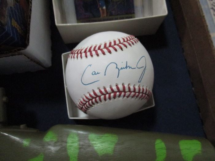 Autographed Cal Ripken Jr baseball