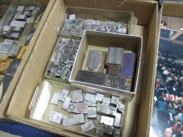 Vintage Printer Blocks