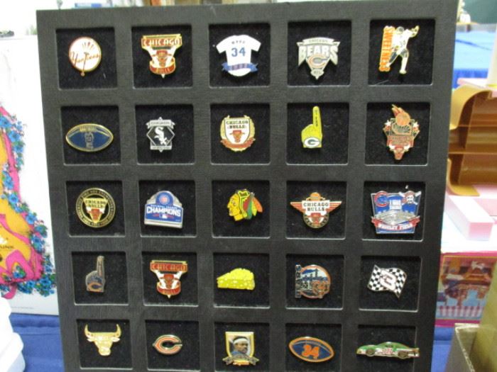 Local Sports collectors pins