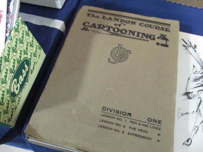 Landon course of cartooning workbook