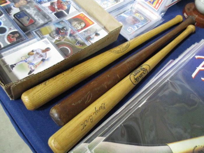 Mini baseball bats