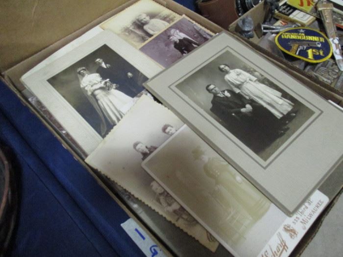 Black and White photos Cabinet cards