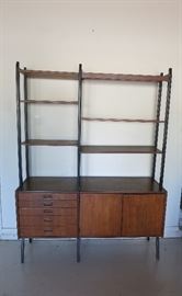 Mid Century Modern Walnut "Hi-Fi" Cabinet