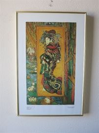 Van Gogh "Japonaiserie" of Geisha