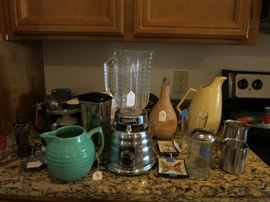 Old Osterizer with Stainless Pitcher for Ice Cream 