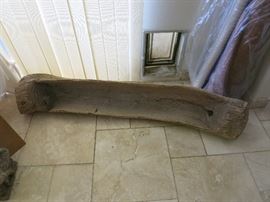 Rustic Primitive Carved Tree Trunk - Great Planter