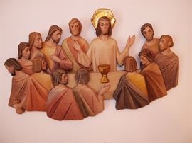 Fiberglass Last Supper made in Italy!