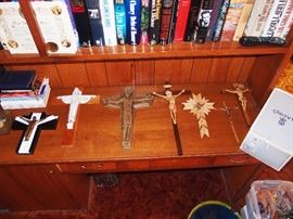Lots of crucifixes!
