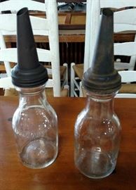 NC Glass Oil Bottles
