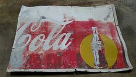 Coca-Cola Metal Sign