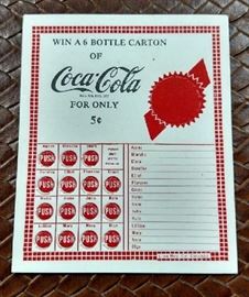 Coca-Cola Punch Card