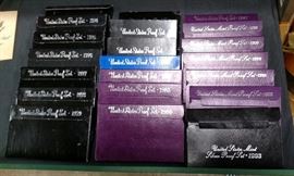 1973-1993 US Mint Proof Coin Sets