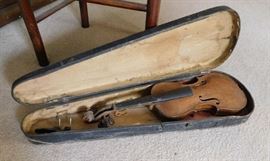 19th Century Violin and Case (Relic)