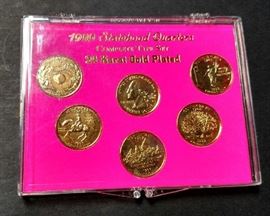 1999 24kt Plated State Quarters